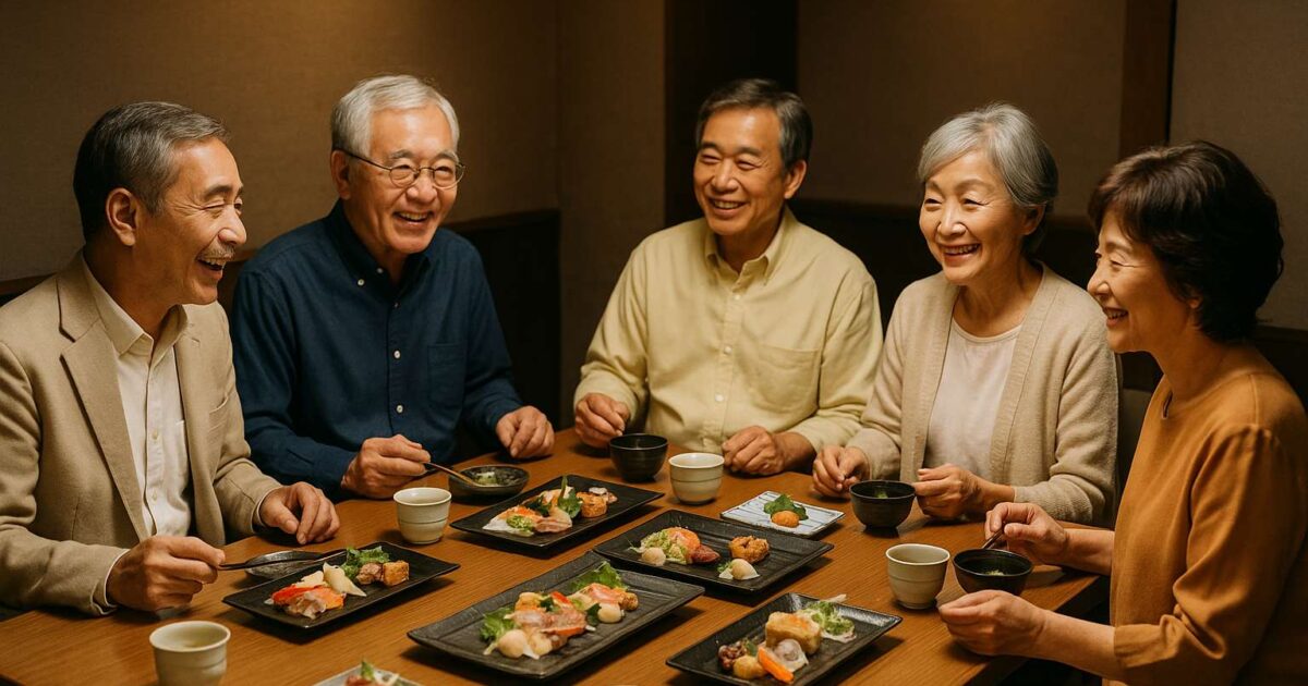 シニア飲み会出会い