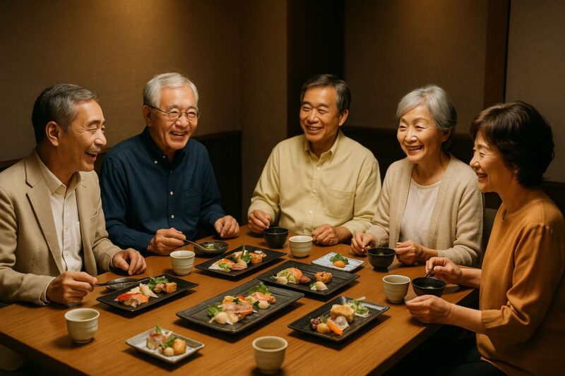 シニア飲み会出会い
